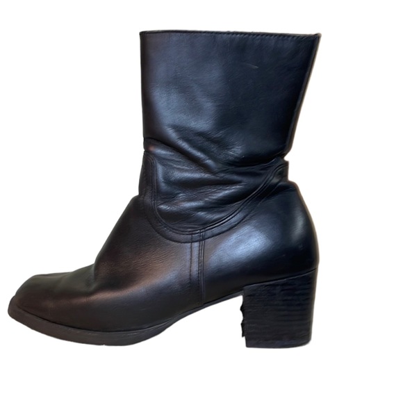 Leather heeled boots hush puppies - Picture 1 of 8
